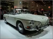 VW Karmann-Gia Cabriolet aus dem Jahre 1961. Techno Classica 02.04.2011.  