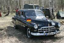 Am 09. und 10.04.2011 fand in Chemnitz-Hilbersdorf das 9.Feldbahn- und Alttraktorentreffen statt.Auch diese SIM (Sawod Imeni Molotowa spter GAS) aus sowjetischer Produktion war zu bestaunen.10.04.2010.