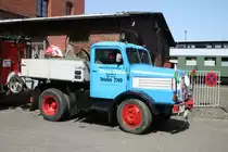 Am 09. und 10.04.2011 fand in Chemnitz-Hilbersdorf das 9.Feldbahn- und Alttraktorentreffen statt.Auch diese S4000 Zugmaschine geh�rte mit zu Ausstellung.10.04.2010.