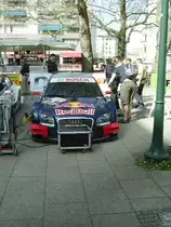 Ein Audi A4 DTM in Wiesbaden am 10.04.11