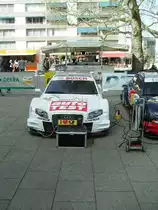 Der Audi A4 DTM von Timo Scheider am 10.04.11 in Wiesbaden 