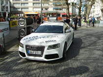 Ein Audi RS5 als DTM Safety Car am 10.04.11