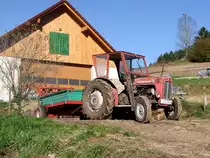 MF-35X erh�lt samt Miststreuer eine Hochdruckreinigungsw�sche;101029