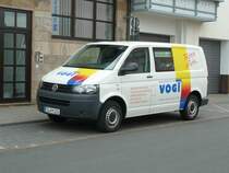 VW T 5 vom Malerbetrieb VOGT abgestellt in 36088 Hnfeld im April 2011