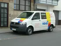 VW T 5 vom Malerbetrieb VOGT abgestellt in 36088 H�nfeld im April 2011