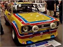 Ford Escort MK 1 Rs 1600 Bj 1973, 1,6 L, 115 Ps, aufgenommen in Essen bei der Techno Classica am 02.04.2011.