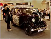 Ford K�ln, Bj 1933, 0,9 L Hubraum, 21 Ps, die Karosserie wurde bei Karl Deutsch in K�ln hergestellt. Techno Classica 02.04.2011