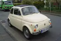 So ein Fiat 500L ist wirklich winzig, unglaublich dass da neben vier Personen auch noch ein Motor Platz hatte... (Vorst, 13.4.11)