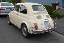 Heckansicht des Fiat 500L (Vorst, 13.4.11)