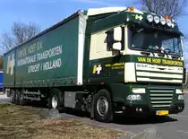 23.03.2011: DAF XF 105.410 - unterwegs f�r ein niederl�ndisches Transportunternehmen...