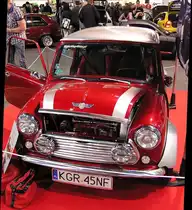 Austin Mini, fotografiert auf dem Carstyling Tuning Show 2011 (27.03), Budapest.