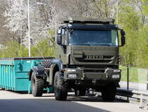 Swiss Army  IVECO TRAKKER in Bellach am 10.04.2011