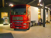 MAN TAG 18.540 Zugmaschine im Verkehrshaus in Luzern am 19.03.2011