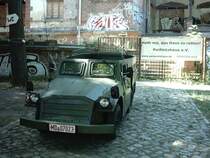 Das Elternhaus dieses Trabant SPW 152 befindet sich in Halle/Saale im ehem. Pionierhaus auf der Peinitz Insel.