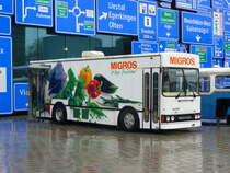 NAW Mobiler einkaufsladen im Verkehrshaus der Schweiz in Luzern am 19.03.2011