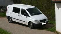 Mercedes Vito Kastenwagen ion Theley am 10.04.11 fotografiert!