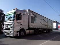 ACTROS-1846 der Sped.Angermayr im Einsatz f�r A380;110304