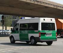 Bundespolizei Ford Transit am 20.04.2011.