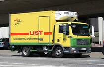 MAN K�hllaster in Hannover, am 20.04.2011.