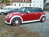 gesehen in Meiningen: Mini, April 2011