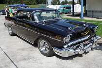 Ein Chevrolet 210 von 1957 auf der US-Car-Show in Grefrath im August 2010.