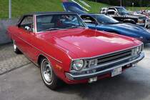 Ein Plymouth Valiant (?) auf der US-Car-Show in Grefrath im August 2010.