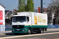MB Actros mit Kofferaufbau  Bitburger  in Bonn - 08.04.2011