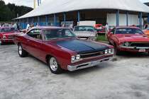 Ein Plymouth Road Runner von um 1969 auf der US-Car-Show in Grefrath im August 2010.