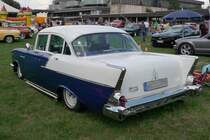 Ein 1957er Chevrolet 210 (Two-Ten) 4-trer auf der US-Car-Show in Grefrath im August 2010.
