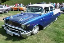 Ein 1957er Chevrolet 210 (Two-Ten) 4-t�rer auf der US-Car-Show in Grefrath im August 2010.