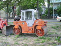 Ein sehr Kleine Walze in Neu Isenburg am 26.04.11 von Hamm