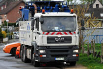 MAN Entsorgungsfahrzeug in Eu-Metternich - 12.04.2011