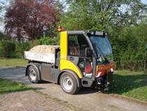 Multicar-Tremo 4x4 als Kipper im Einsatz in Torgelow M/V.Foto vom 27.04.2011.