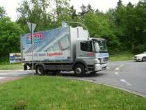 Ein Mercedes Benz Atego am 28.04.11 in Bad Vilbel von Roht Energie 