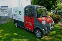 mega-worker, elekt.Nutzfahrzeug aus Frankreich, April 2011