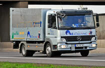 MB 818  Gas Krahwinkel  auf der A61 bei Miel - 15.04.2011