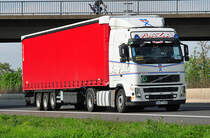 Volvo FH 440  Plaza , A61 bei Miel 28.04.2011