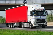 Volvo FH 440  Plaza , A61 bei Miel 28.04.2011