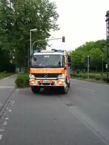 Ein Mercedes Benz Atego der Berufsfeuerwehr Frankfurt am Main 26.04.11 an der Feuerwache 1 