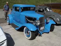 Ein recht ziviler Hot Rod auf Basis des Ford Model B, gebaut 1932-1934, auf der US-Car-Show in Grefrath im August 2010.