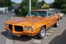 Ein Pontiac Firebird der ersten Generation, gebaut 1969, auf dem Au�engel�nde der US-Car-Show in Grefrath im August 2010.