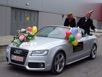 AUDI-A5 2.0T kutschiert ein Fasching-Prinzenpaar;100220