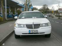 Lincoln Stretch-Limousine am 13.04.08 in 36088 Hnfeld