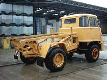 Dieser Absetzkipper Tramp 60-2 ist einer der Letzten aus DDR-Zeit.