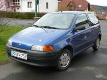 Fiat in 36100 Petersberg-Marbach im April 2008