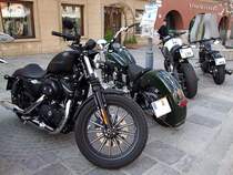  HARLEY -Treffen am Rieder Romarkt;110416