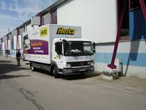 Ein Mercedes Benz Atego in Mannheim am 09.05.11