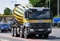 MB Actros Betonmischer in Euskirchen - 04.05.2011