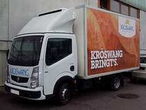 RENAULT-MAXITY von Krswang hat Waren zur Keine-Sorgen-Arena in Ried zugestellt;110219