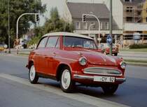 Ein Lloyd Alexander TS auf einer Strae im Ruhrgebiet.